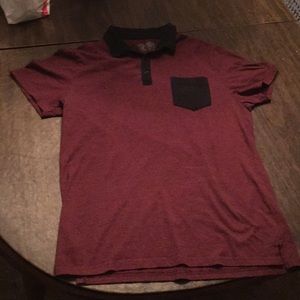 Maroon Retro Fit Polo Shirt